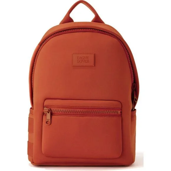 Dagne Dover Orange Dakota Medium Backpack Unisex dakota_-_dimensions_-  main image 3